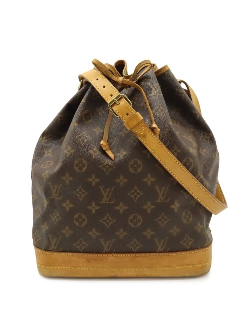 Louis Vuitton Monogram Noe Shoulder Bag Semi Drawstring